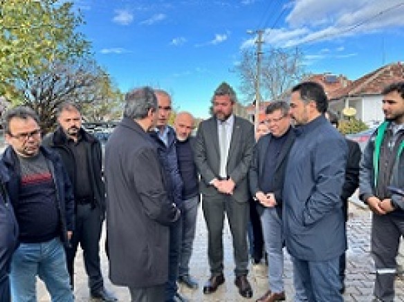 Başkan Azatçam’dan Müjde  Sivaslı Doğal Gaza Kavuşuyor