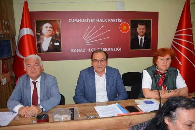 CHP BANAZ İLÇE BAŞKANI ERDOĞAN ATASOY:  