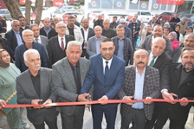 MHP BANAZ İLÇE TEŞKİLATI TÖRENLE YENİ YERİNDE