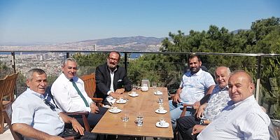 6’lı Masa’nın Konak ilçe başkanları bir araya geldi