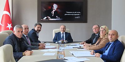 AFYONKARAHİSAR Encümen Toplantısı Genel Sekreterimiz Murat TOY başkanlığında yapıldı.