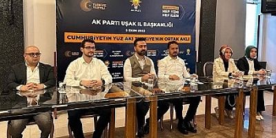 AK PARTİ İL BAŞKANLARI BASIN TOPLANTISI