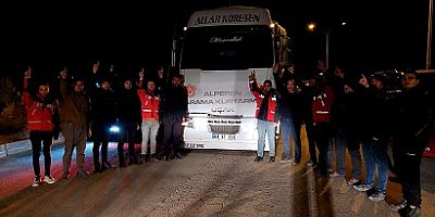 ALPEREN OCAKLARI UŞAK İL BAŞKANLIĞINDAN DEPREM BÖLGESİNE YARDIM