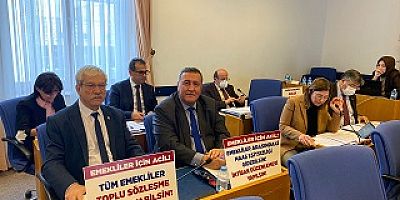  Beko: Emeklilerimize adaletli bir intibak yasası bu Meclis’ten mutlaka çıkmalıdır.