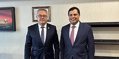 ÇAKIN, KARAOBA'yı MECLİSTE ZİYARET ETTİ