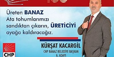 CHP Belediye Başkan A.Adayı Kürsat Kaçargil'in Yeni Yıl Mesajı