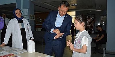 Dünya El Hijyeni Günü kapsamında hastanede bir farkındalık etkinliği düzenlendi