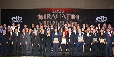 İhracatın yıldızları ödüllerine kavuştu 