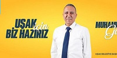 İYİ PARTİ UŞAK BELEDİYE BAŞKAN ADAYI MUHAMMET GÜR'ÜN YENİ YIL MESAJI
