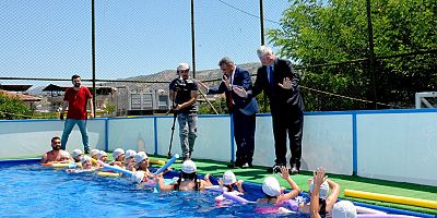 İzmir Büyükşehir Belediyesi’nden Beydağ’a Yüzme Havuzu