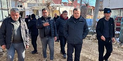 KONAK BELEDİYE BAŞKANI ABDÜL BATUR DEPREM BÖLGESİNDE: