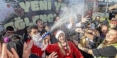 Konak Engelsiz Yaşam Köyü’nde yeni yıl partisi
