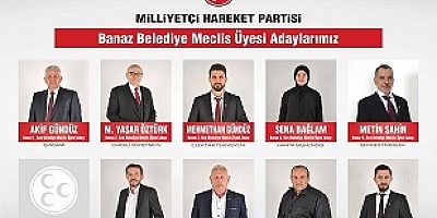 MHP BELEDİYE MECLİS ÜYESİ ADAYLARI