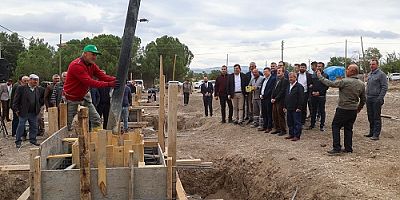 Muharremşah Mahallesi’ndeÇok Amaçlı Spor Salonu İçin TemelAtıldı