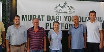 Murat Dağı’nda Madene Geçit Yok!