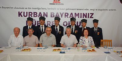 Ödemiş’te bayramlaşma töreni