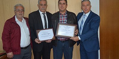 Örnek şoför ödüllendirildi…