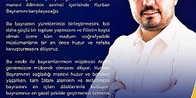 UŞAK AK PARTİ İL BAŞKANI HİMMET YAŞAR'IN KURBAN BAYRAMI MESAJI