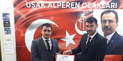 Uşak Alperen Ocaklarında Bayrak Değişimi