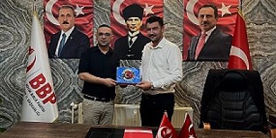 UŞAK BBP;ye, MHP'den Ziyaret