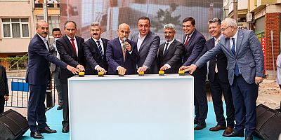 UŞAK BELEDİYESİ BİR PROJENİN DAHA TEMELİNİ ATTI