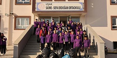 UŞAK BELEDİYESİ SIFIR ATIK MARKET MİNİK ZİYARETÇİLERİNİ AĞIRLADI