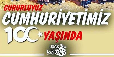 UŞAK DERİ KARMA ORGANİZE SANAYİ BÖLGESİ CUMHURİYET BAYRAMI KUTLAMASI