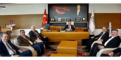 Uşak (Deri) Karma Organizeden, UTSO'ya Ziyaret