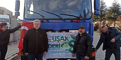 UŞAK DERİ KARMA OSB’DEN DEPREM BÖLGESİNE YARDIM