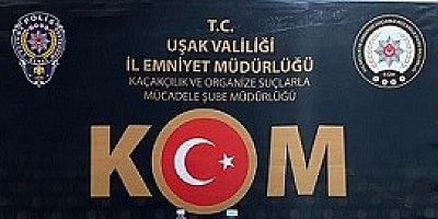              Uşak Emniyet Müdürlüğünce 2 ayrı operasyon