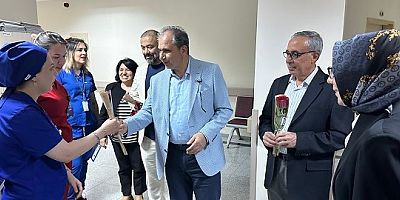 Uşak Milletvekili Op. Dr. İsmail GÜNEŞ’ten Hemşireler Haftası Ziyareti