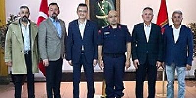 UTSO'dan Alay Komutanı ve Emniyet Müdürüne Hoşgeldiniz Ziyareti