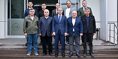 VALİ AKTAŞ'TAN  UŞAK KARMA DERİ ORĞANİZEYE VEDA ZİYARETİ